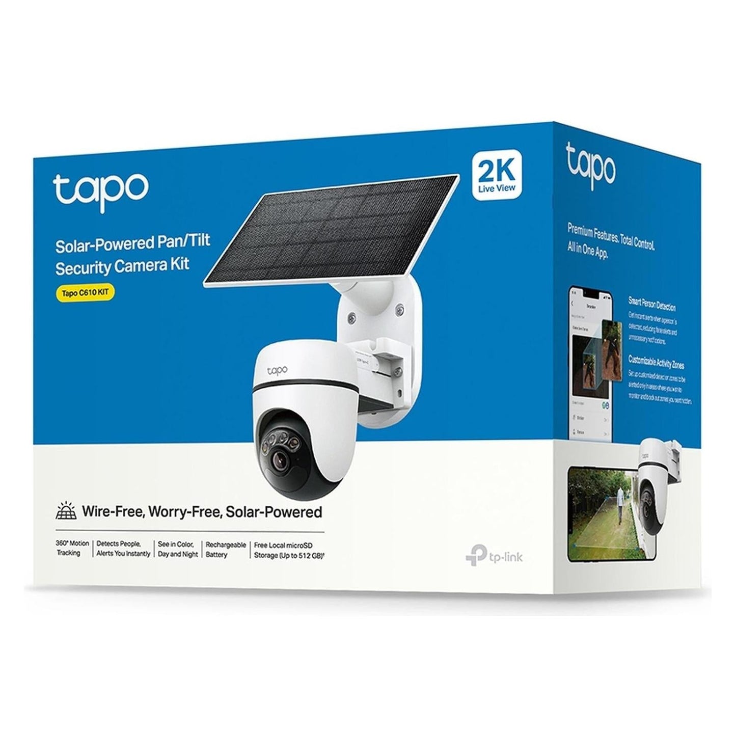TP-Link Tapo C610 KIT Überwachungskamera 2304x1296 Weiß