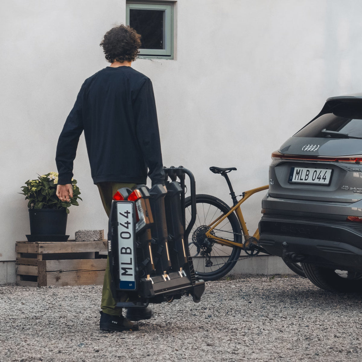 THULE EasyFold 3 944100 Fahrradträger Anhängerkupplung 60 kg
