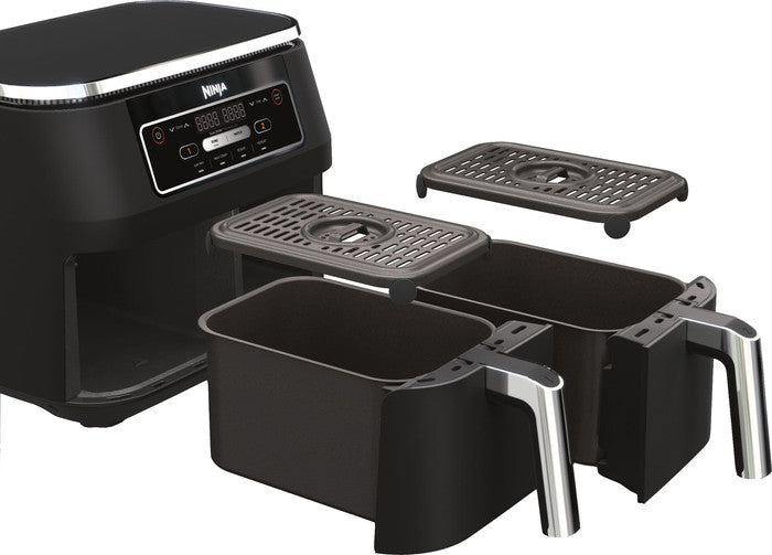 Ninja Foodi AF200EU Dual Zone Heißluftfritteuse 7,6 L