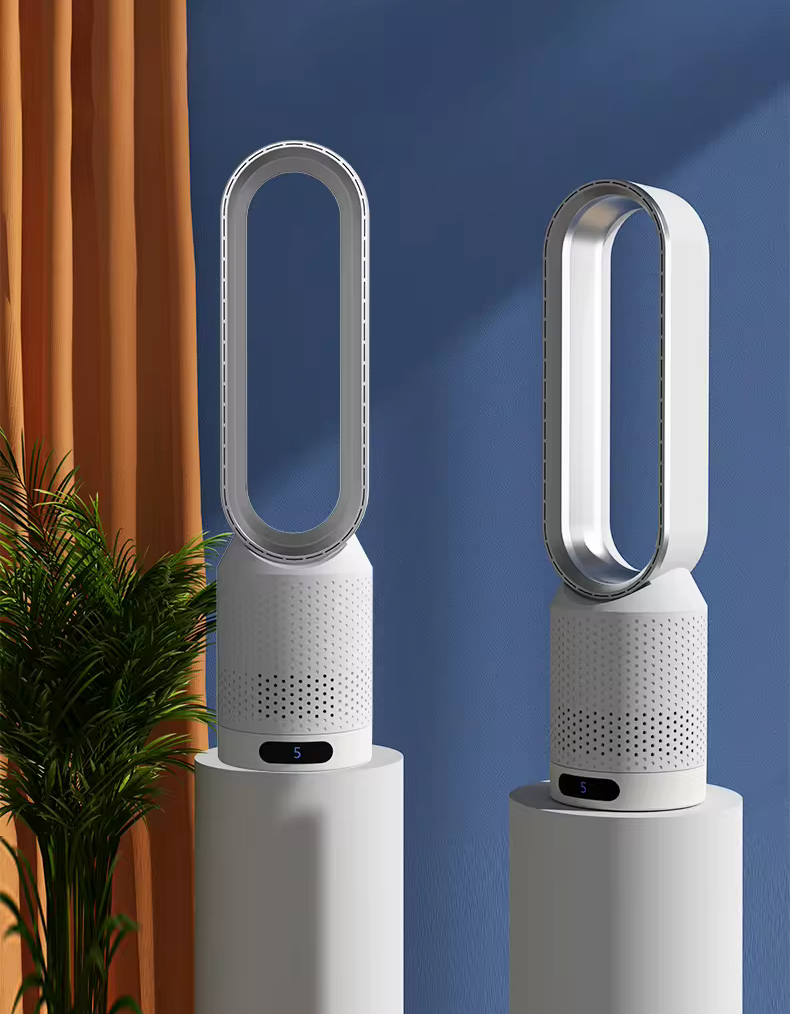 AirVibe 3-in-1 Luftkühler Luftreiniger Ionisator 58x14,5 cm