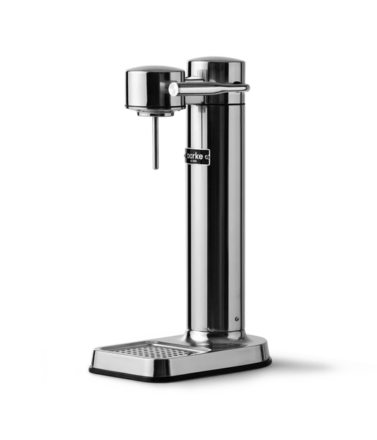 Crystal 3.0 Wassersprudler Set mit Quick-Connect Zylinder und 2 Glaskaraffen