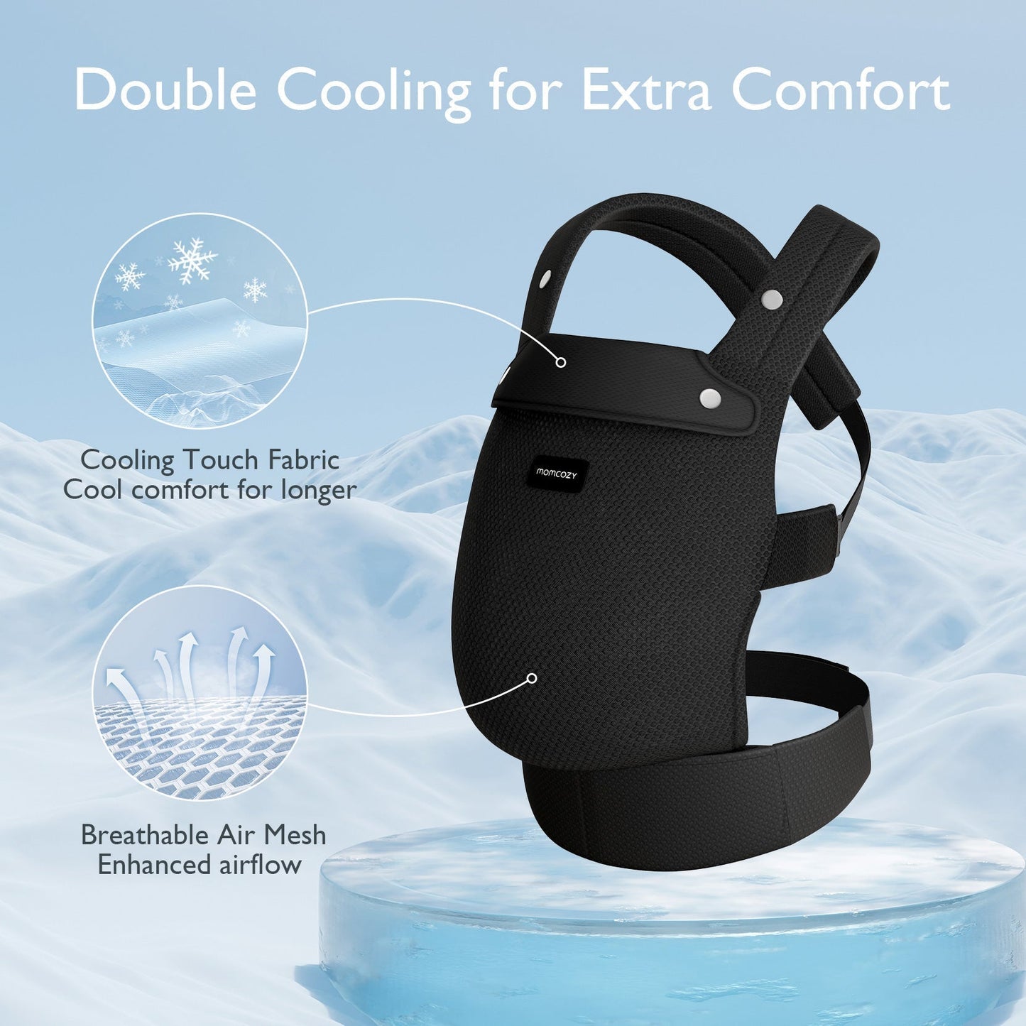 Momcozy PureHug Ergonomische Babytrage
