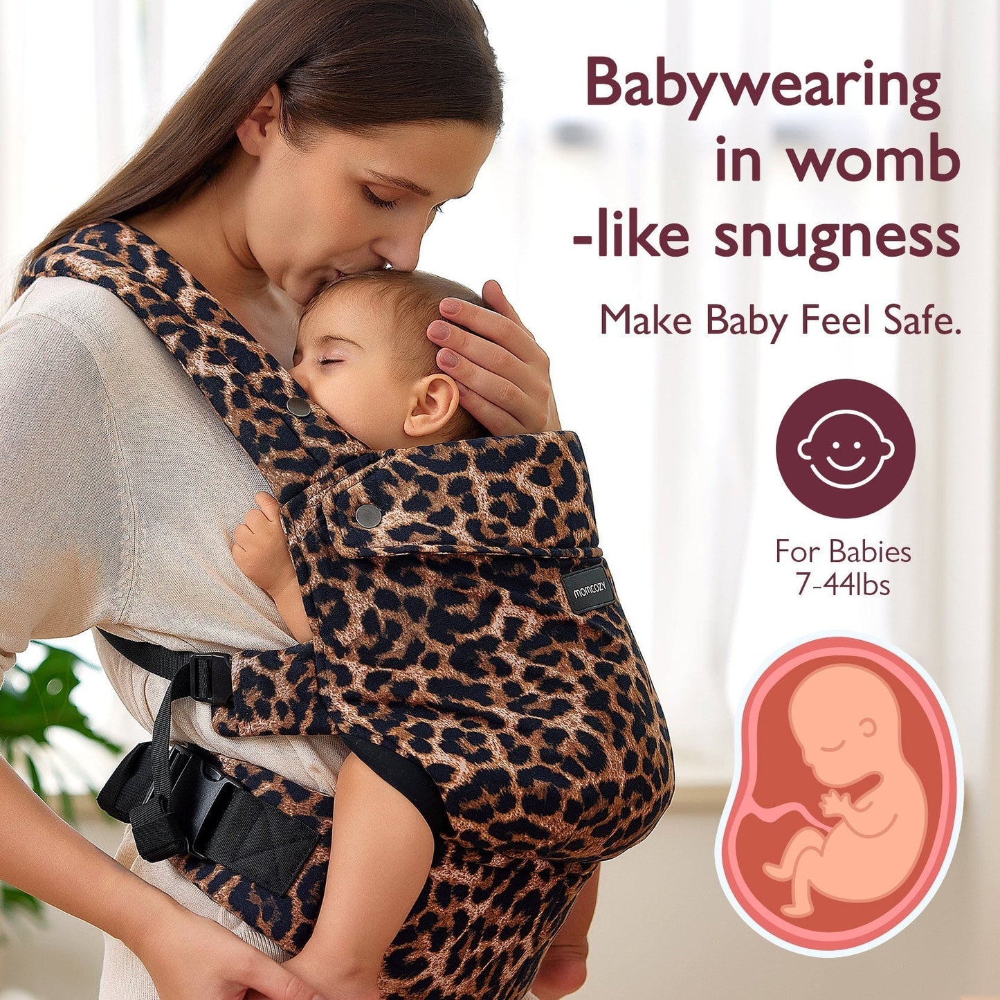 Momcozy PureHug Ergonomische Babytrage