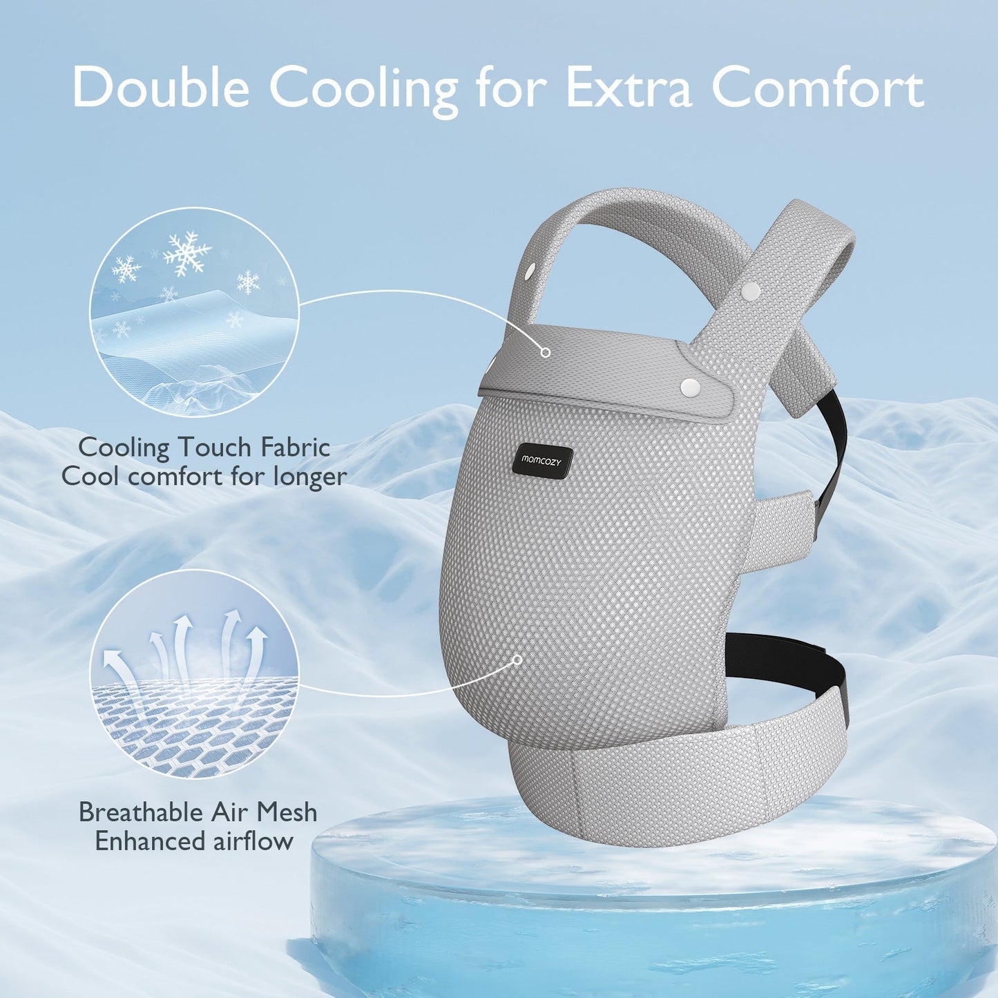 Momcozy PureHug Ergonomische Babytrage