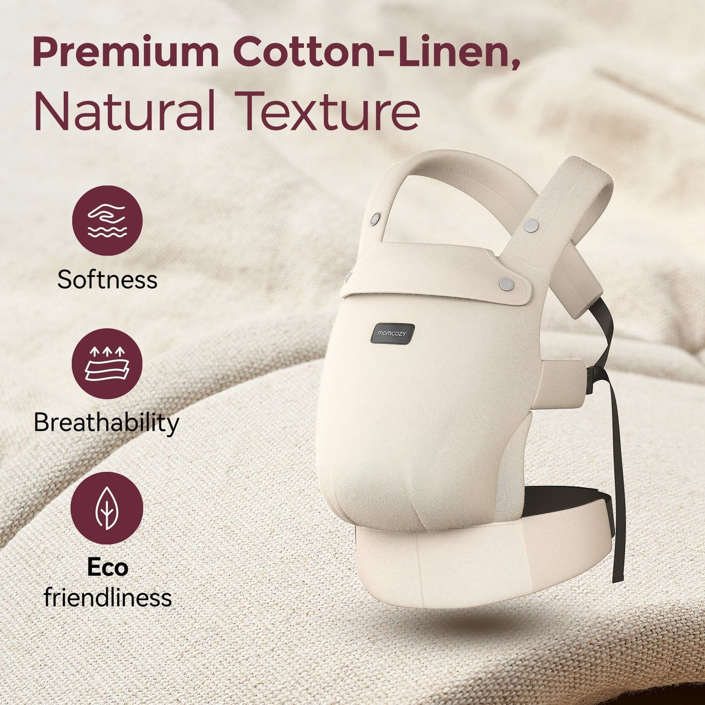 Momcozy PureHug Ergonomische Babytrage