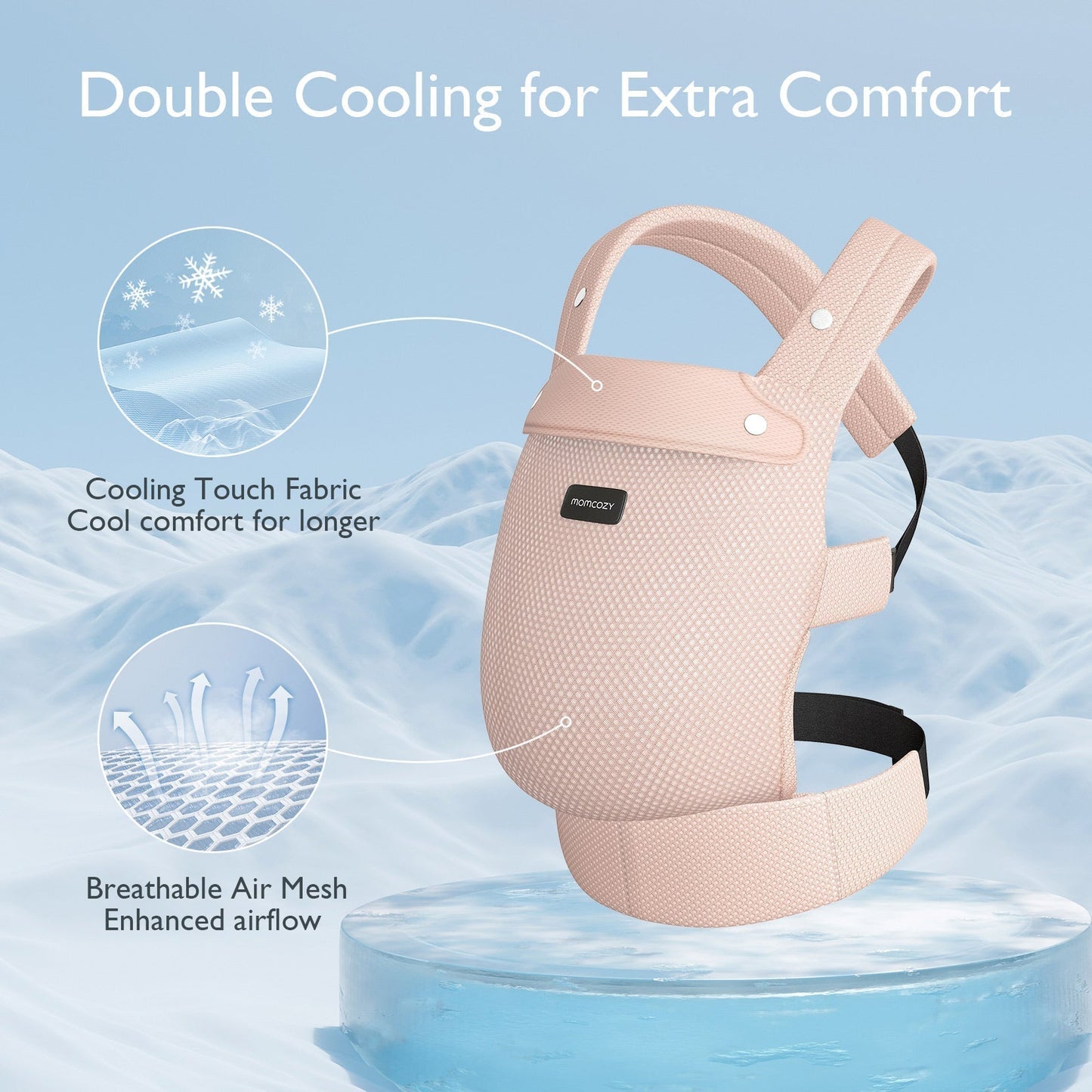 Momcozy PureHug Ergonomische Babytrage