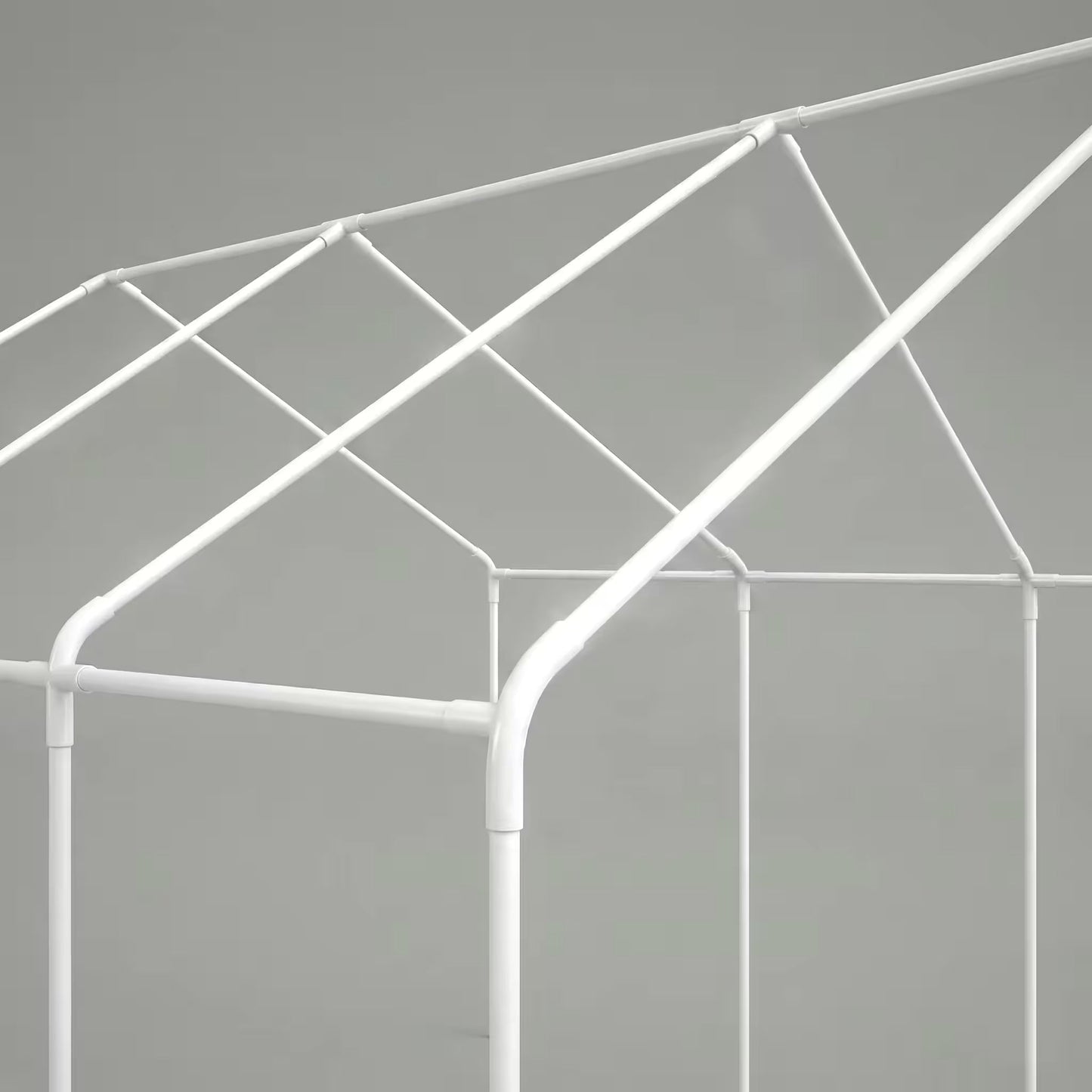 BRIMO Partyzelt 5x6m PVC Weiß