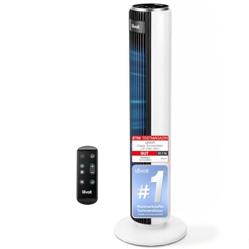 Levoit LTF-F132-WEU Windi Mini Turmventilator 7,5W