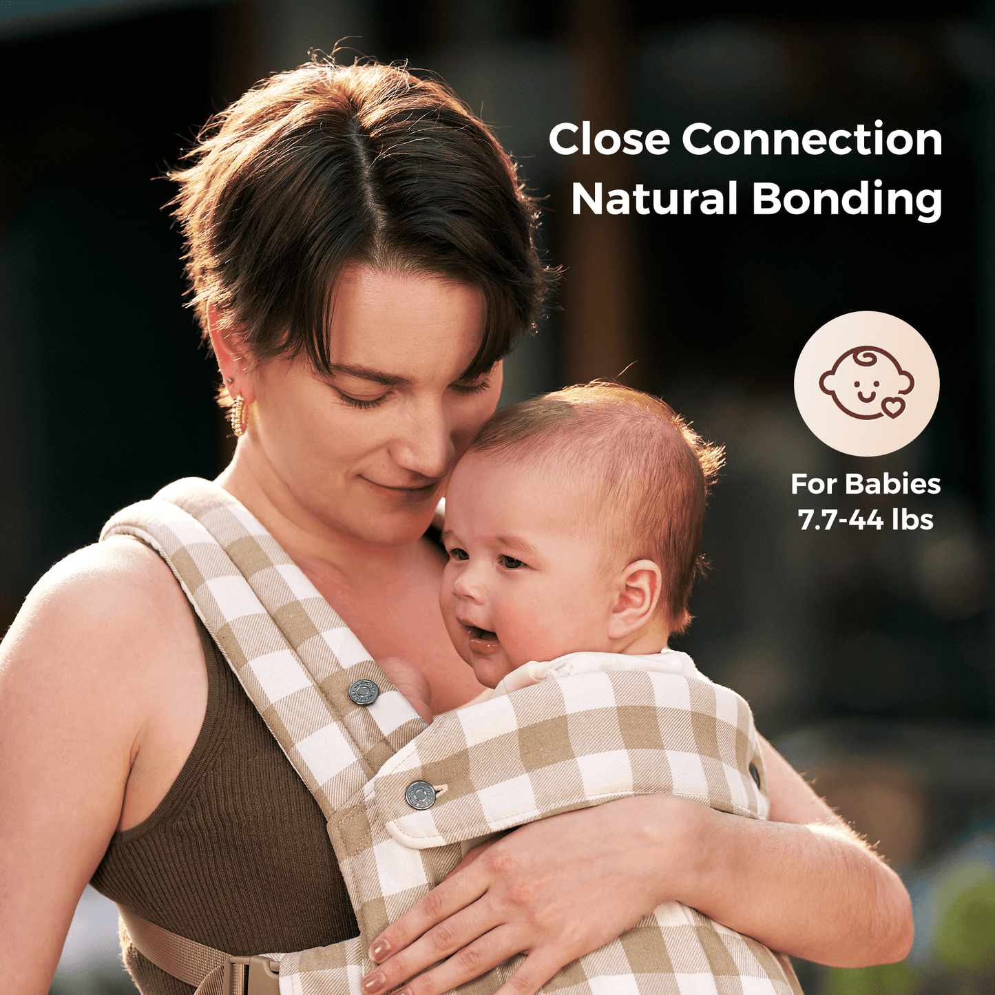 Momcozy PureHug Ergonomische Babytrage