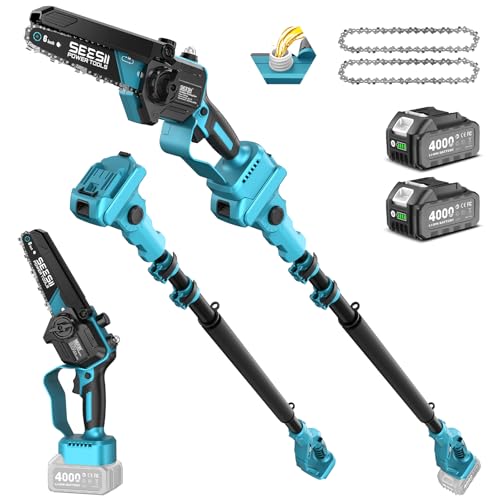 Seesii CH610+ Akku-Kettensäge M6 Pro 900W 6 Zoll