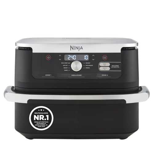 Ninja AF500EUSD Foodi FlexDrawer Heißluftfritteuse 10,4 L 2470W