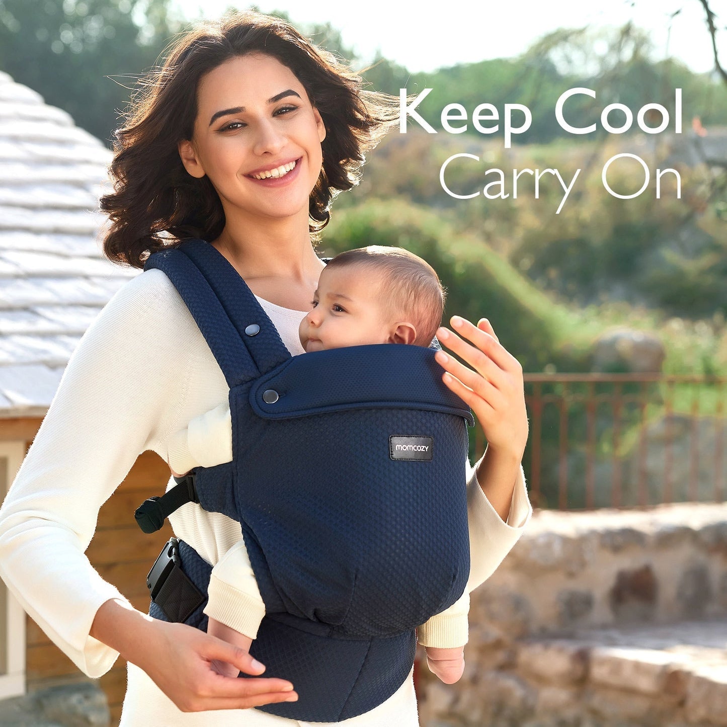 Momcozy PureHug Ergonomische Babytrage