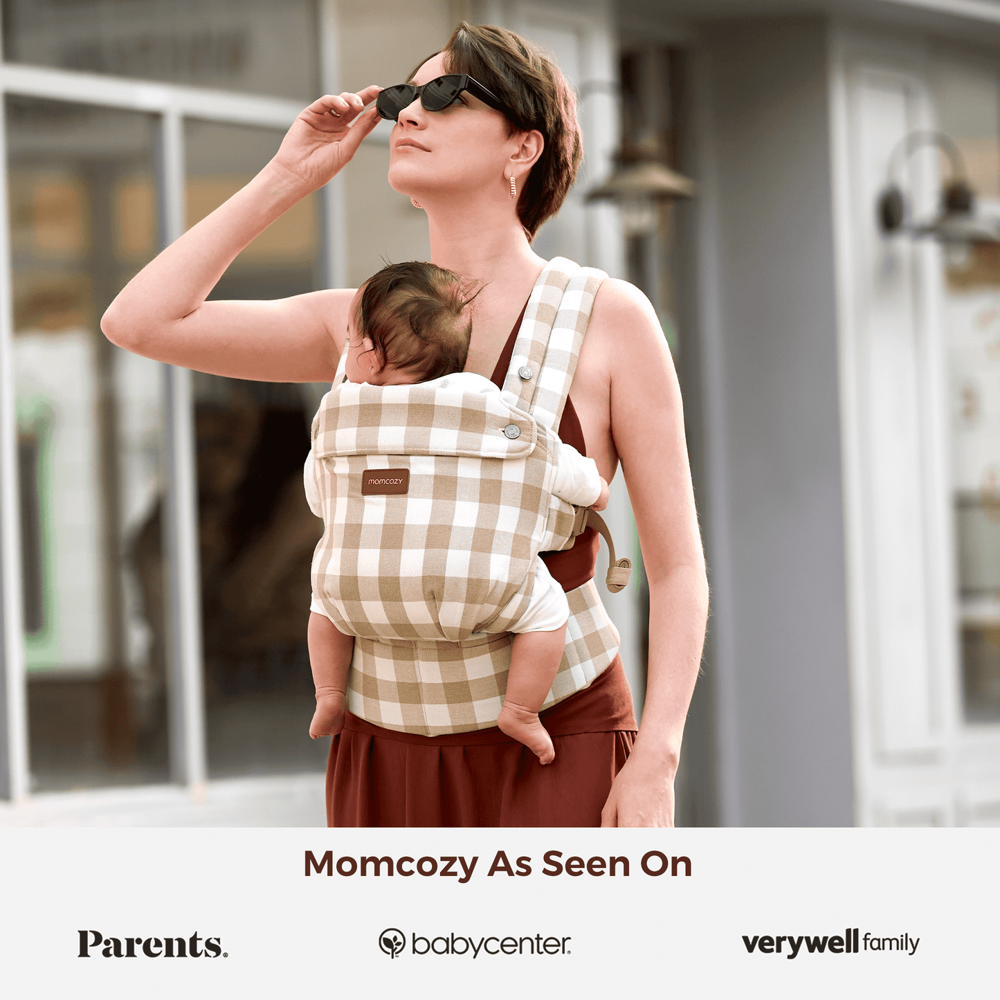 Momcozy PureHug Ergonomische Babytrage