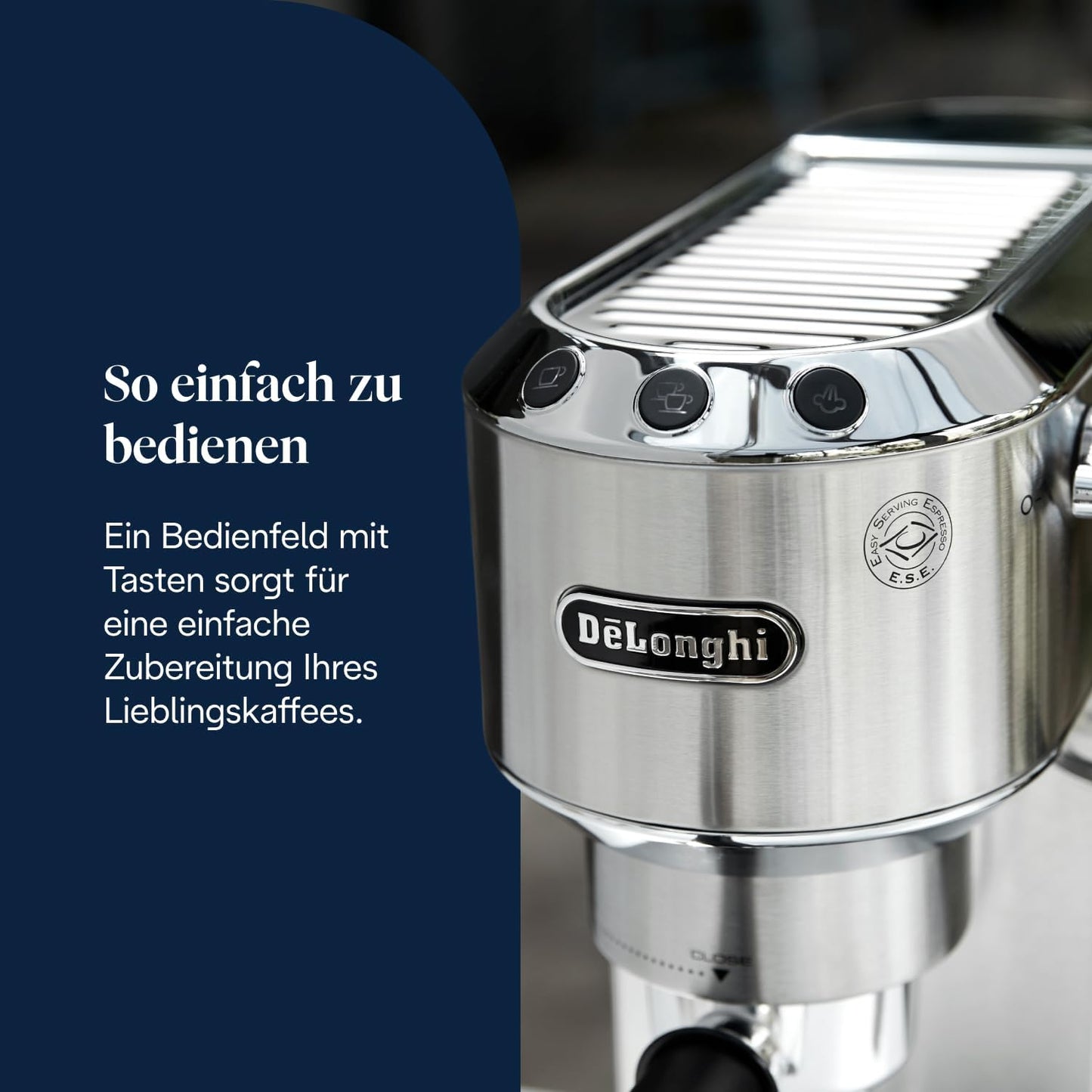 De'Longhi EC 685.M Espressomaschine Dedica Style 1350W 15 bar
