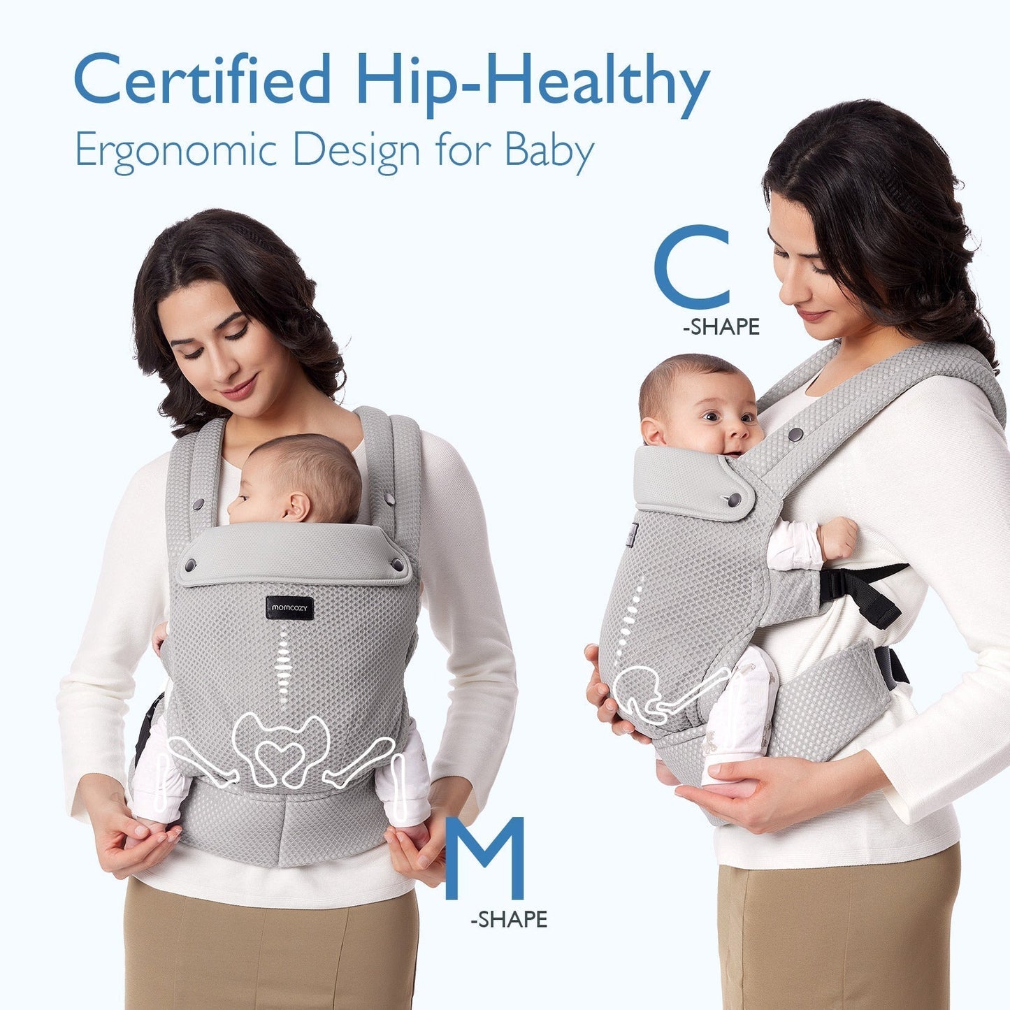 Momcozy PureHug Ergonomische Babytrage