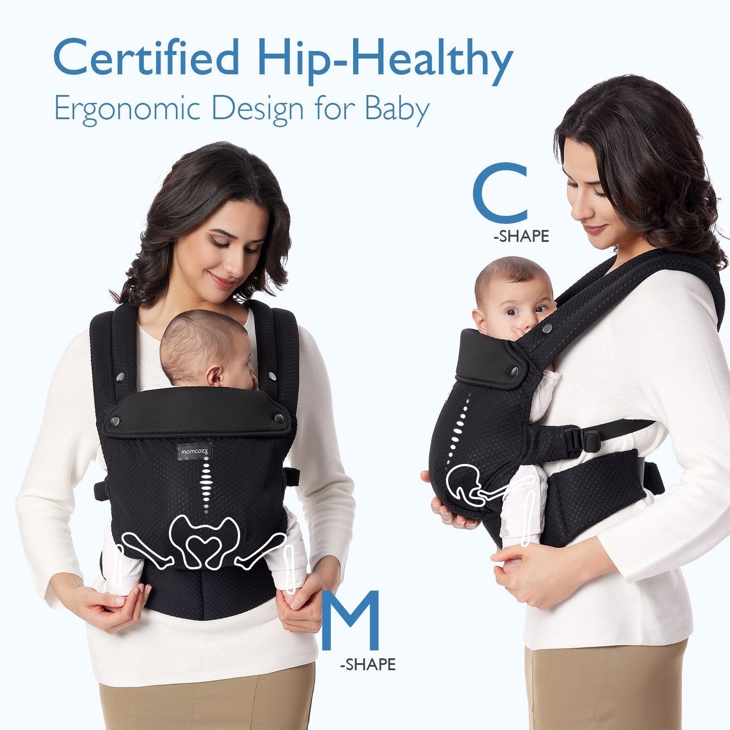 Momcozy PureHug Ergonomische Babytrage