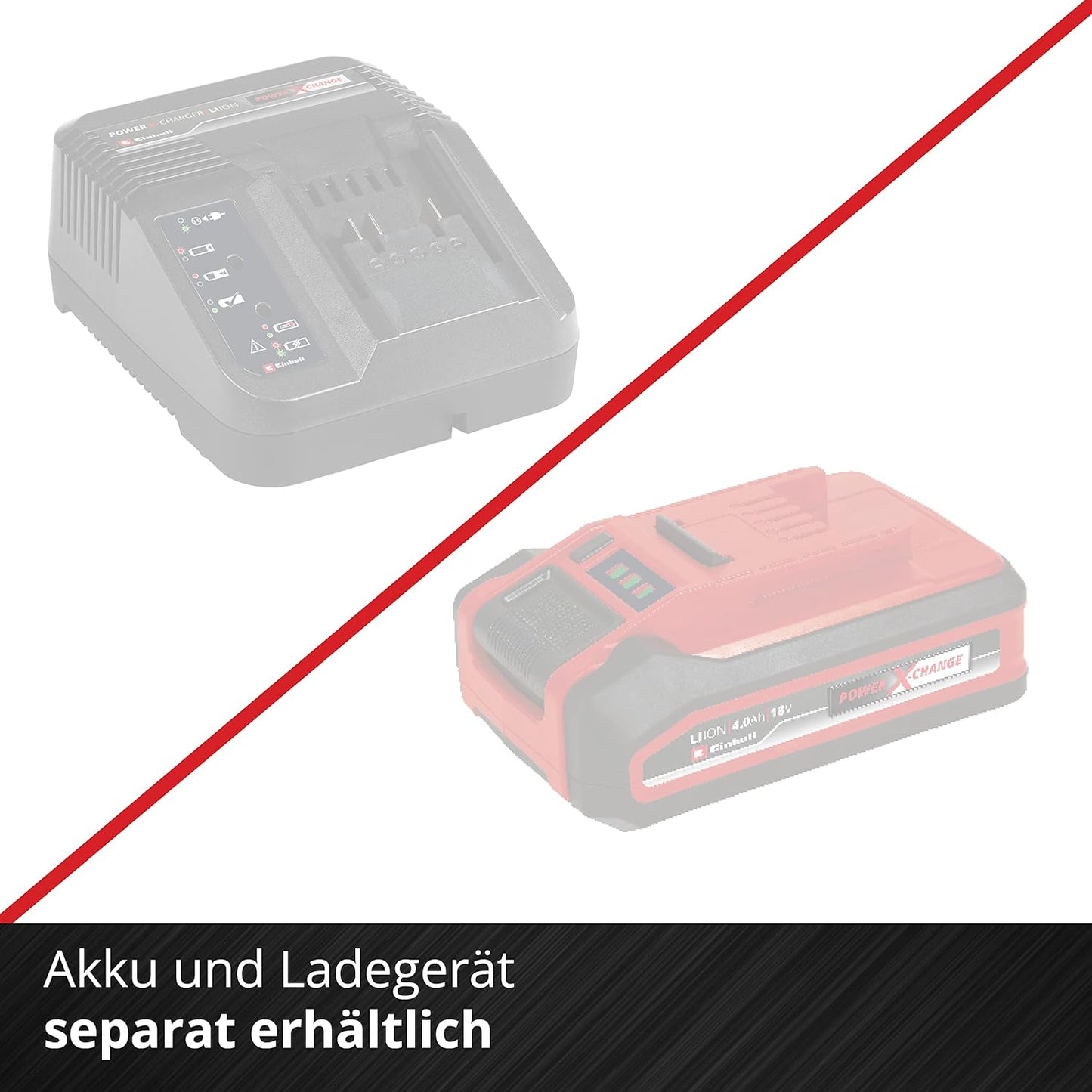 Einhell 4501761 Akku-Kettensäge GE-LC 18/25 Li-Solo 18V