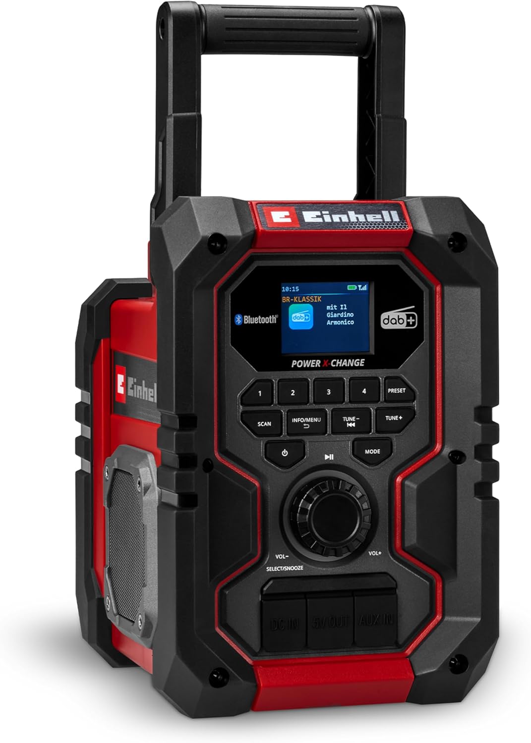 Einhell TE-CR 18 Li DAB+/FM/BT-Solo Cordless Construction Site Radio
