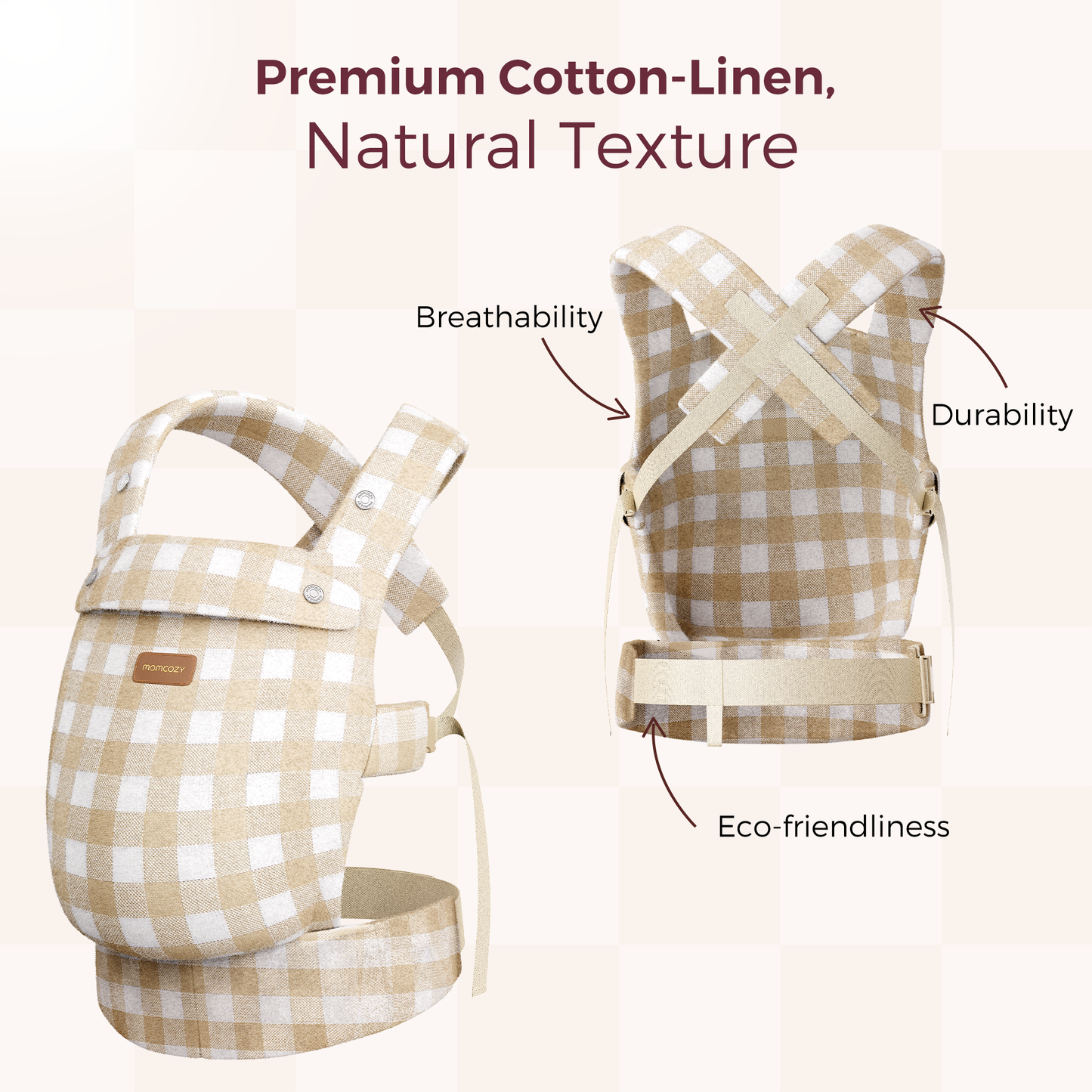 Momcozy PureHug Ergonomische Babytrage