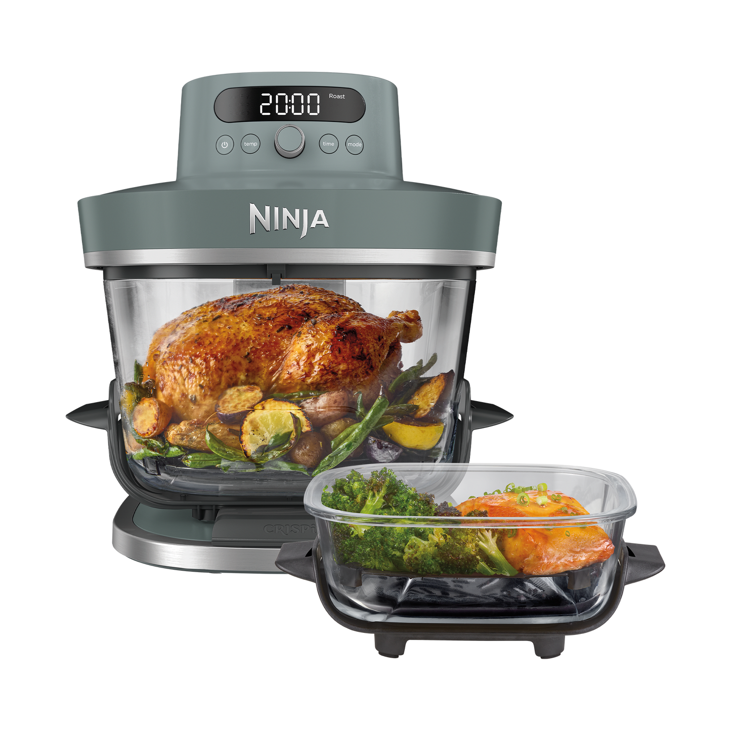 Ninja CRISPi PRO AS101EUCY Glas-Air-Fryer 5,7 L