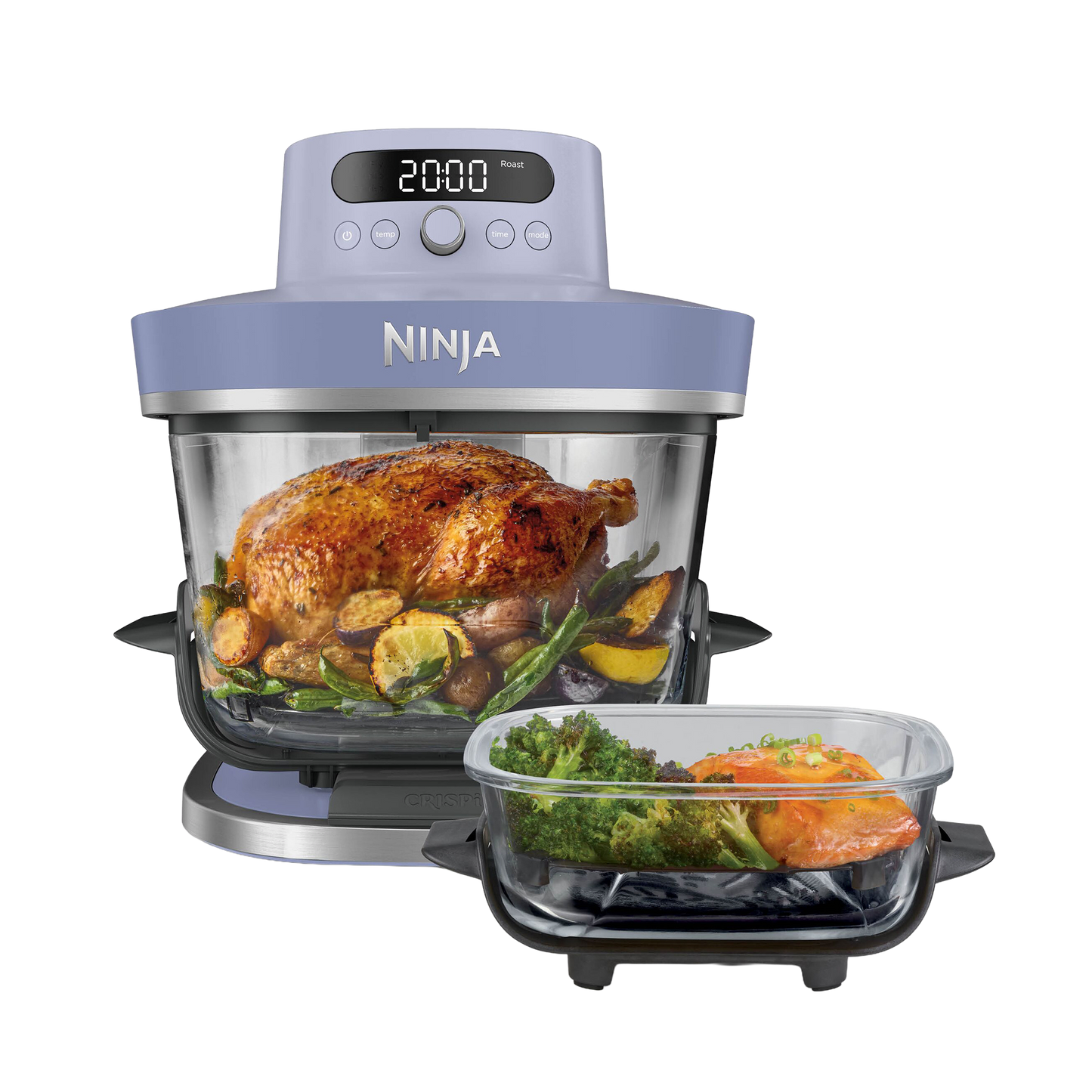 Ninja CRISPi PRO AS101EUCY Glas-Air-Fryer 5,7 L
