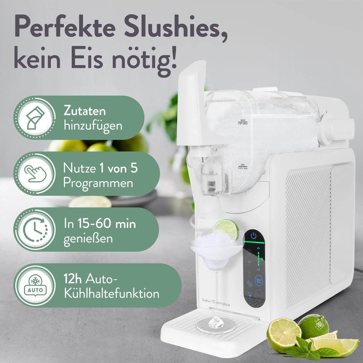 Springlane Sophie Slush-Eismaschine 2 L