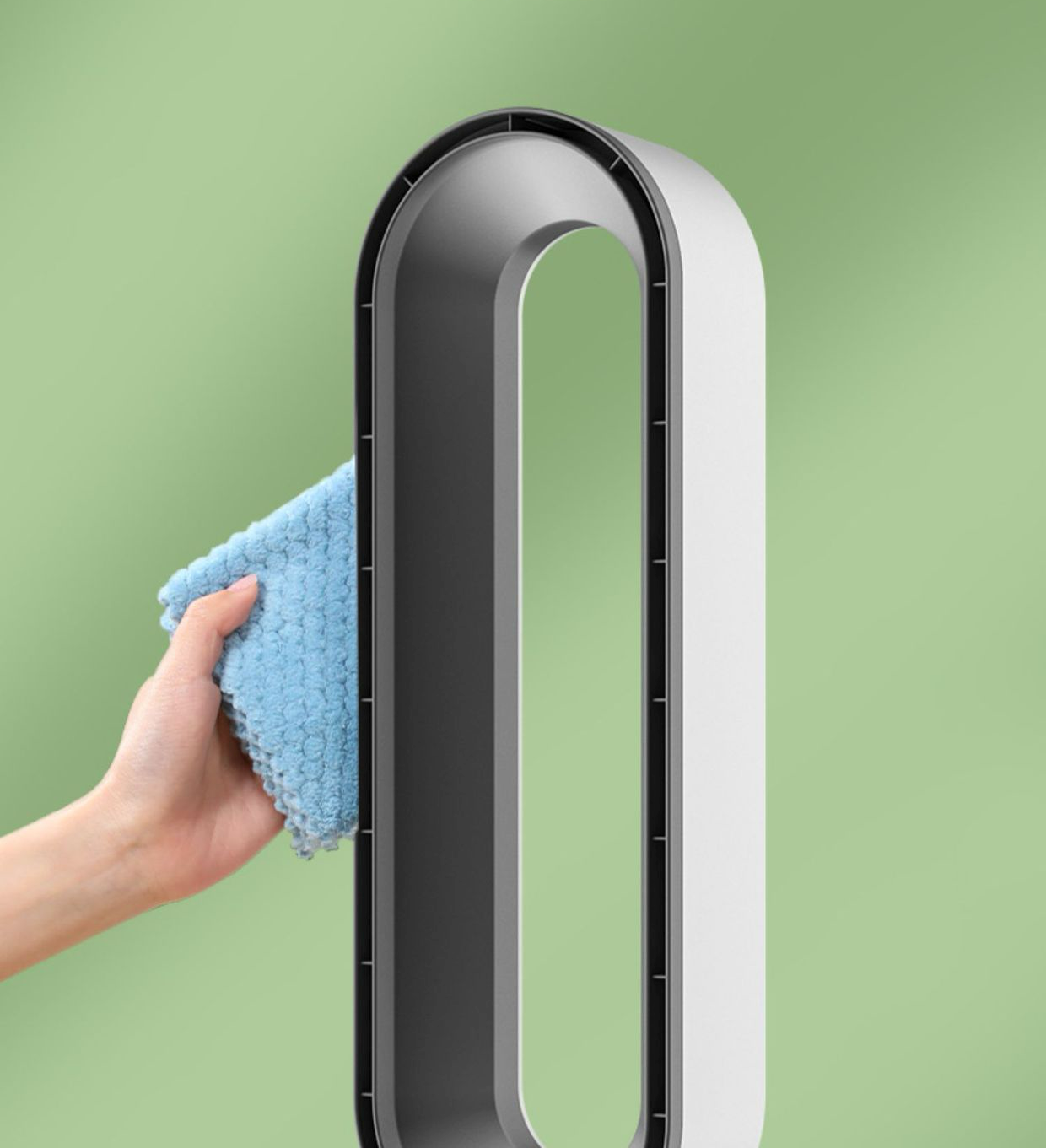 AirVibe 3-in-1 Luftkühler Luftreiniger Ionisator 58x14,5 cm