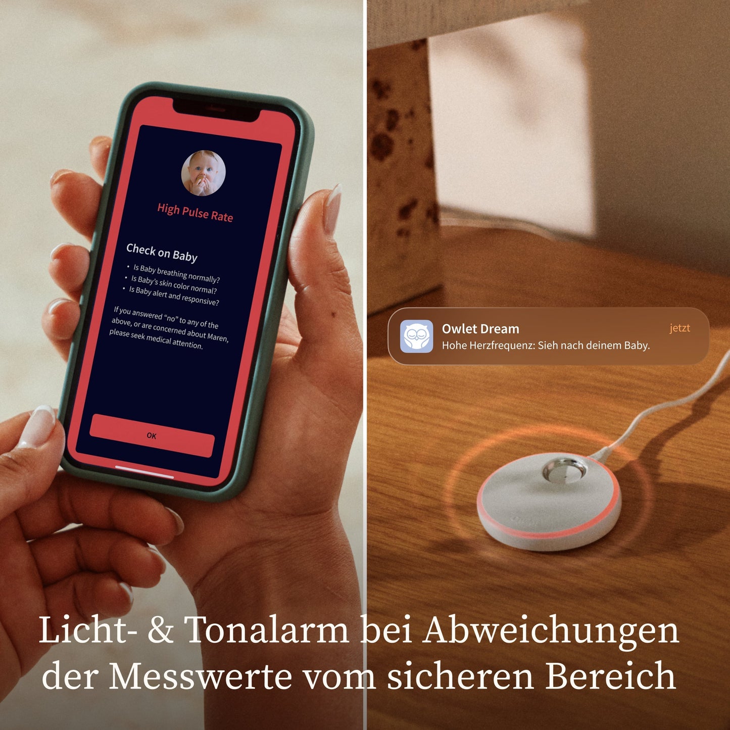 Owlet Dream Duo Smart Babyphone mit Kamera