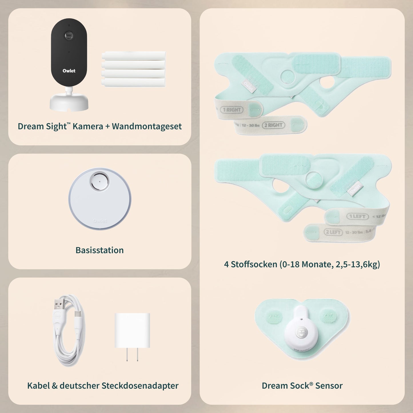 Owlet Dream Duo Smart Babyphone mit Kamera
