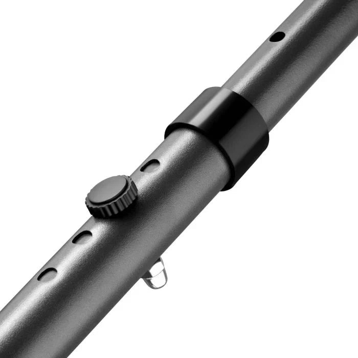 TecTake 404971 Klemmmarkise mit Handkurbel Höhenverstellbar