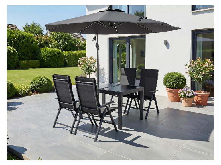 LIVARNO 100400922 Ampelschirm 3m Anthrazit