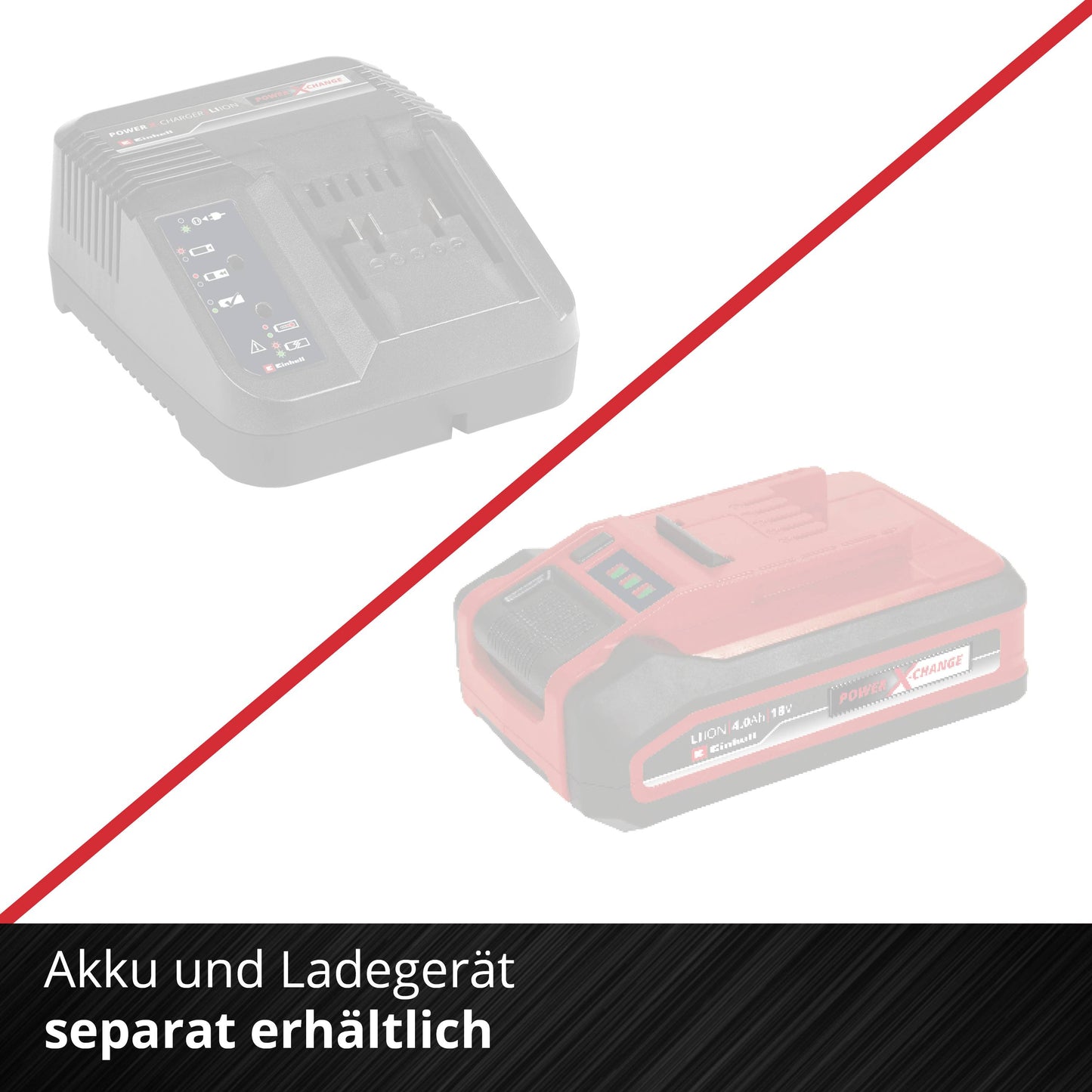 Einhell TE-SW 18/610 Li-Solo Akku-Kehrmaschine 18V