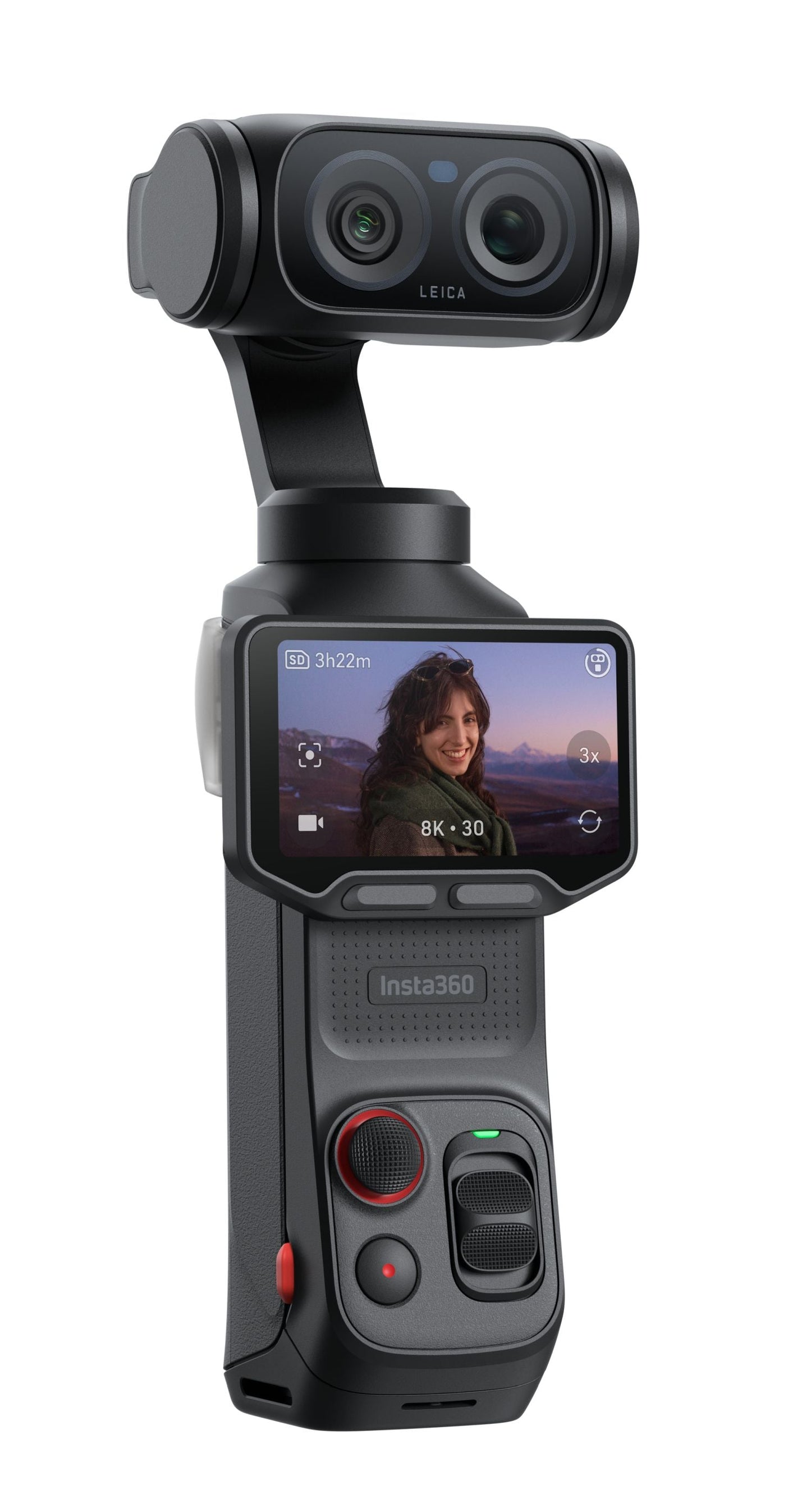 Insta360 Luna Ultra Standard Bundle Cosmic Black Gimbal-Kamera