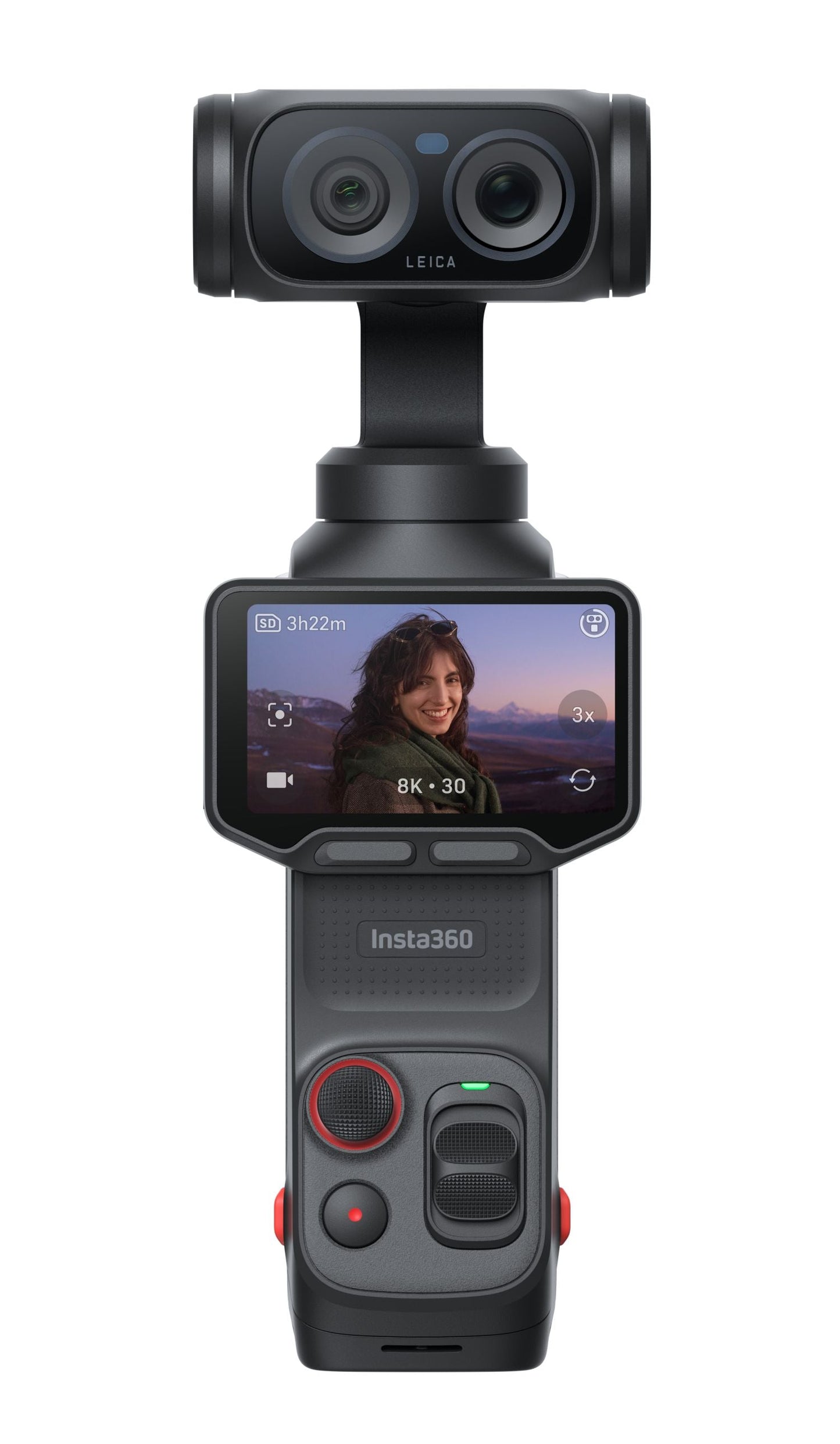 Insta360 Luna Ultra Standard Bundle Cosmic Black Gimbal-Kamera
