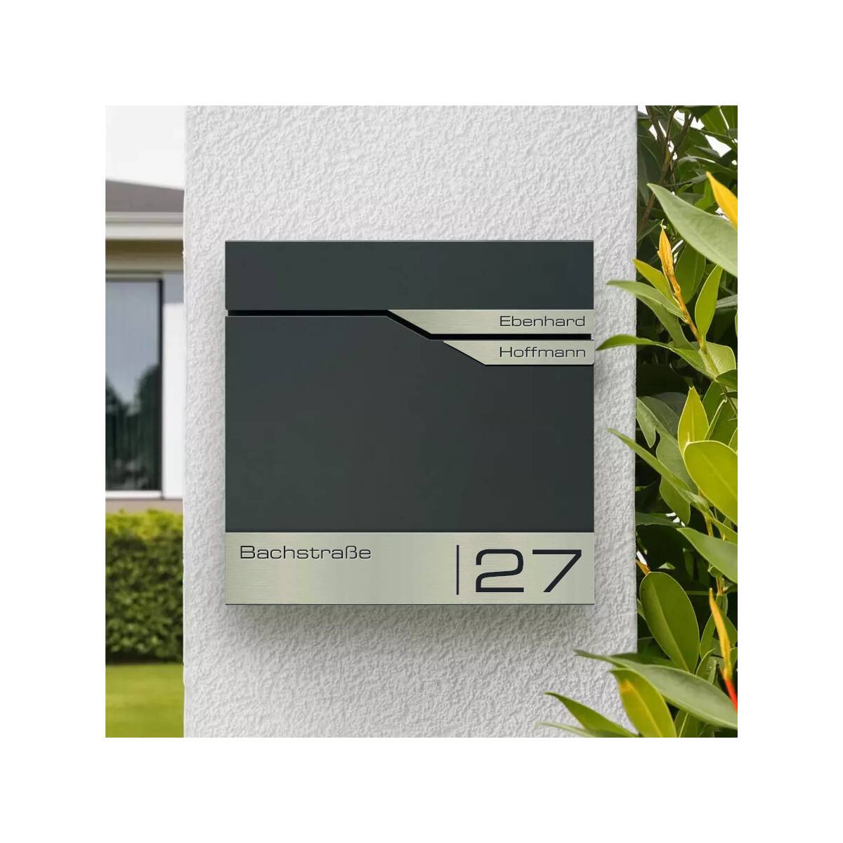 Metzler Albrecht Briefkasten Anthrazit RAL 7016